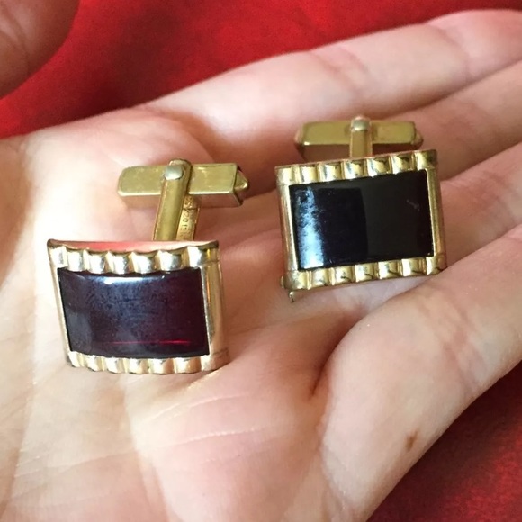 Vintage Set of Swank Cufflinks / Men’s Cuff Links - Picture 3 of 7